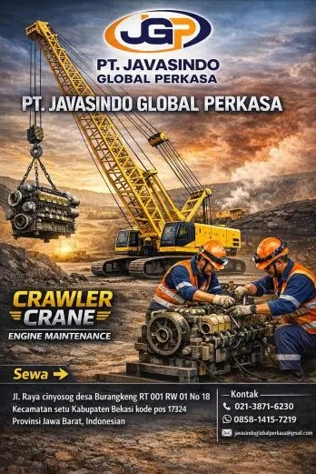 Service Alat Berat - CRAWLER CRANE